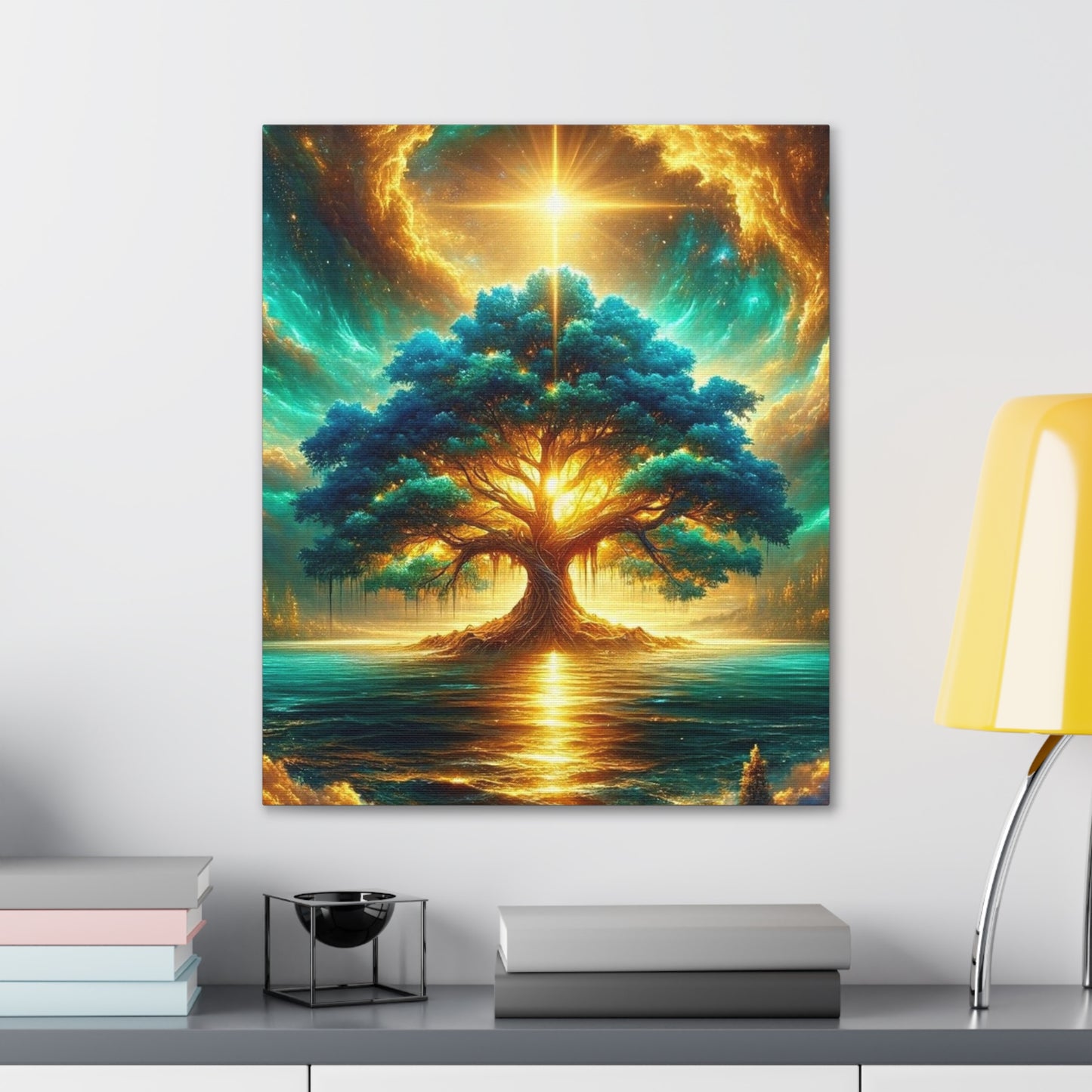 Trees of Light Art Canvas Ed. 10