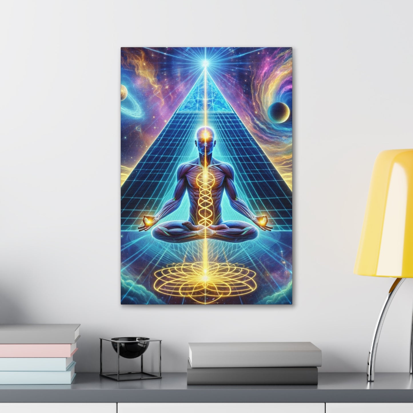 Quantum Entanglement Art Canvas Ed. 22