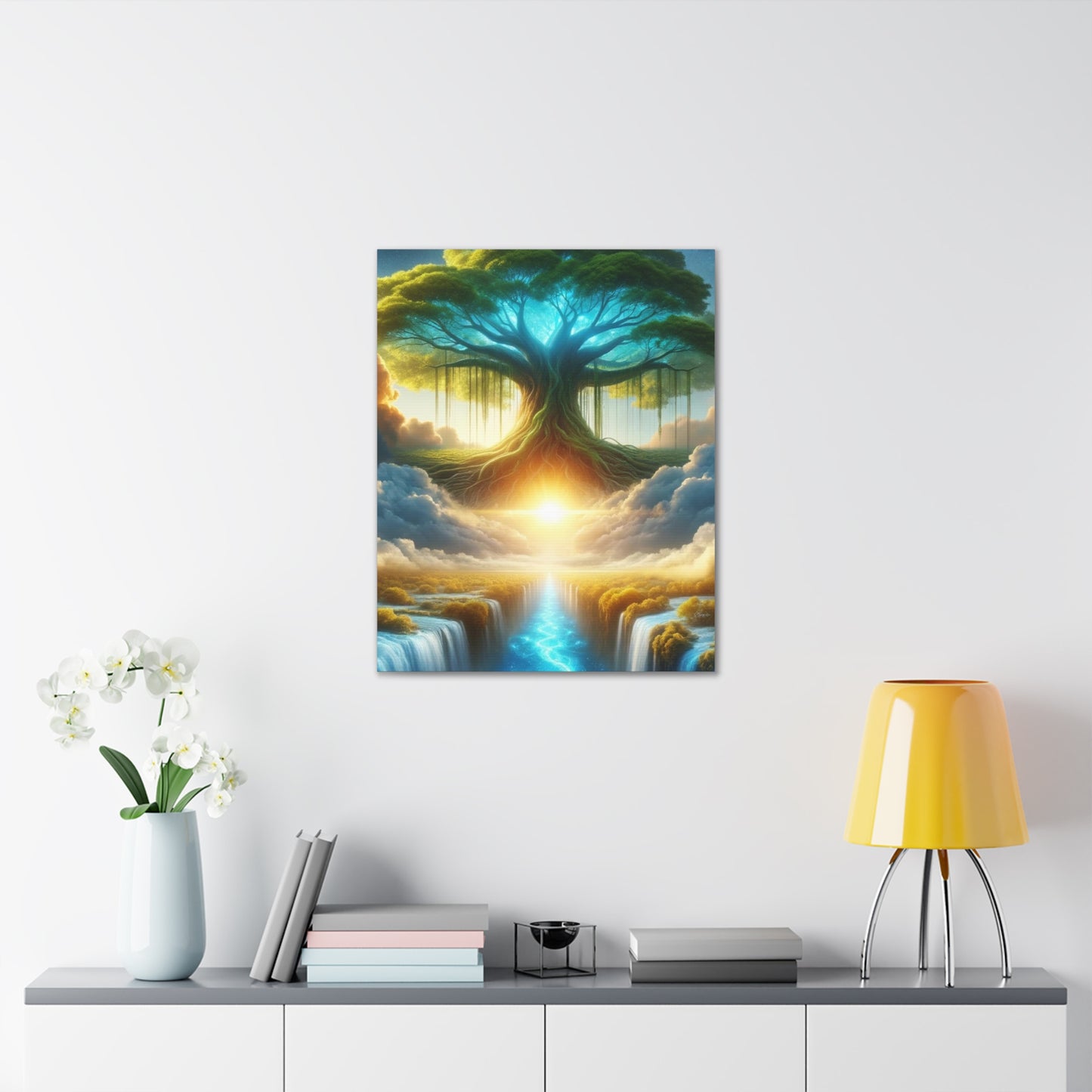 Trees of Light Art Canvas Ed. 24