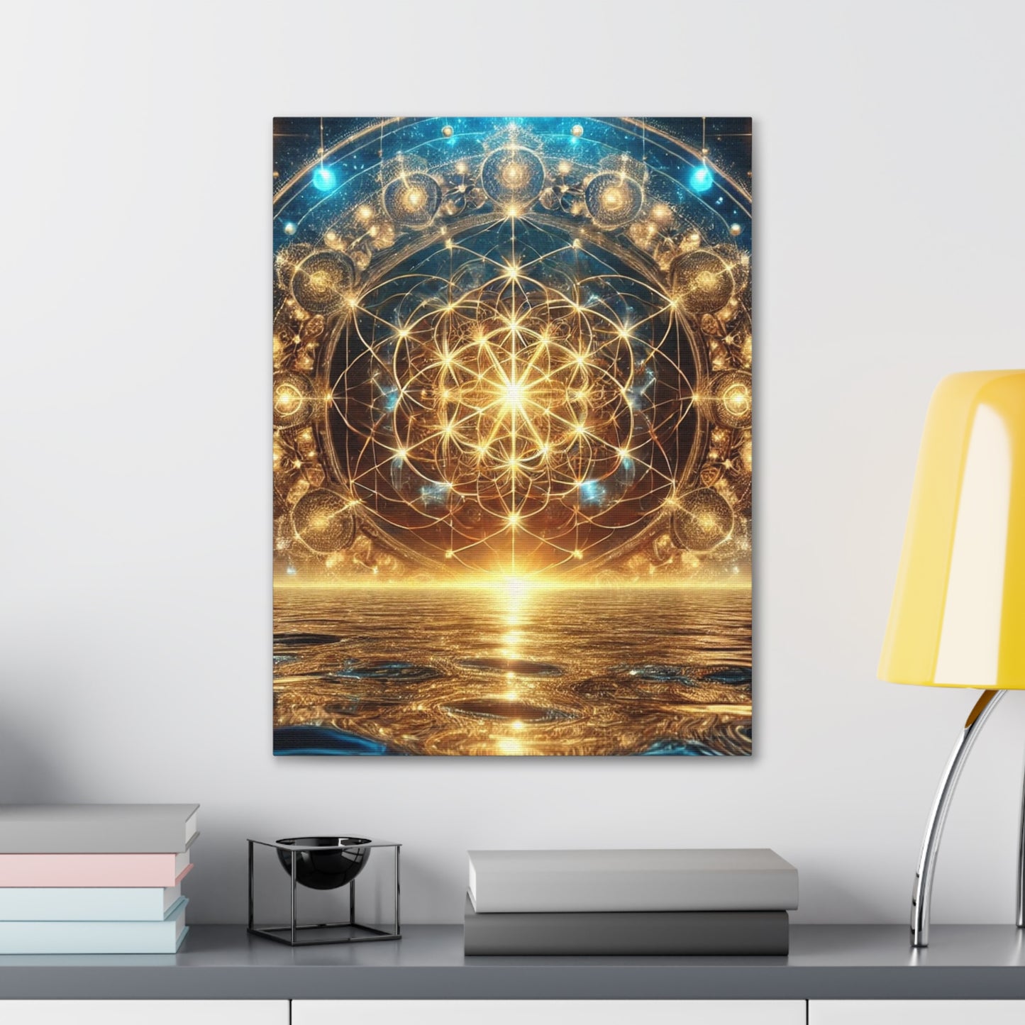 Sacred Geometry Art Canvas Ed. 97