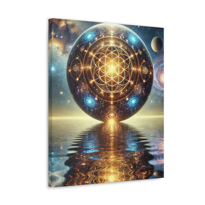 Sacred Geometry Art Canvas Ed. 50