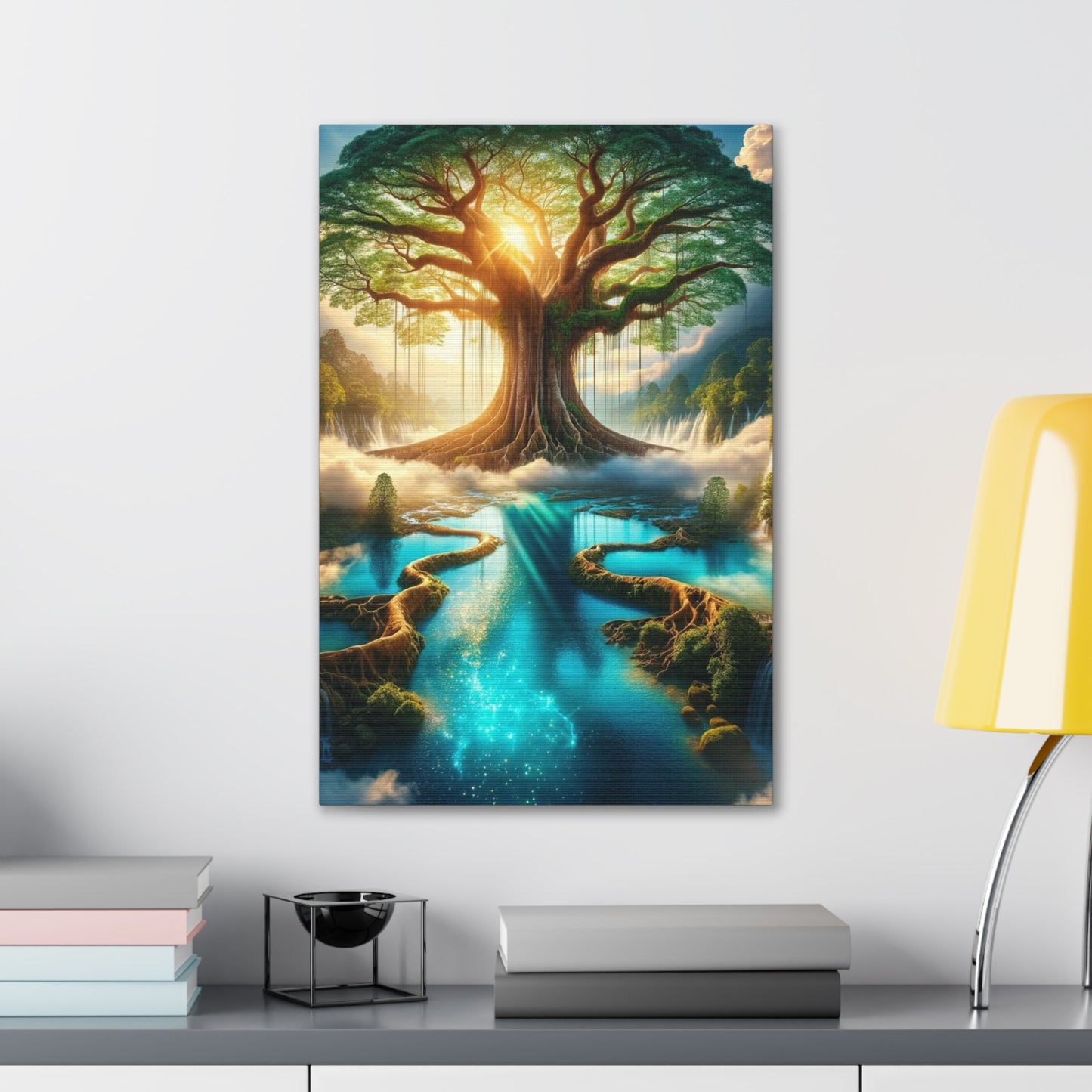 Trees of Light Art Canvas Ed. 11