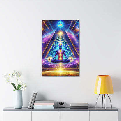 Quantum Entanglement Art Canvas Ed. 7