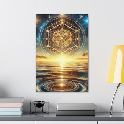 Sacred Geometry Art Canvas Ed. 96