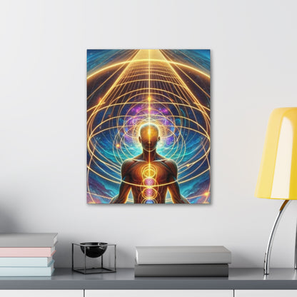 Quantum Entanglement Art Canvas Ed. 30