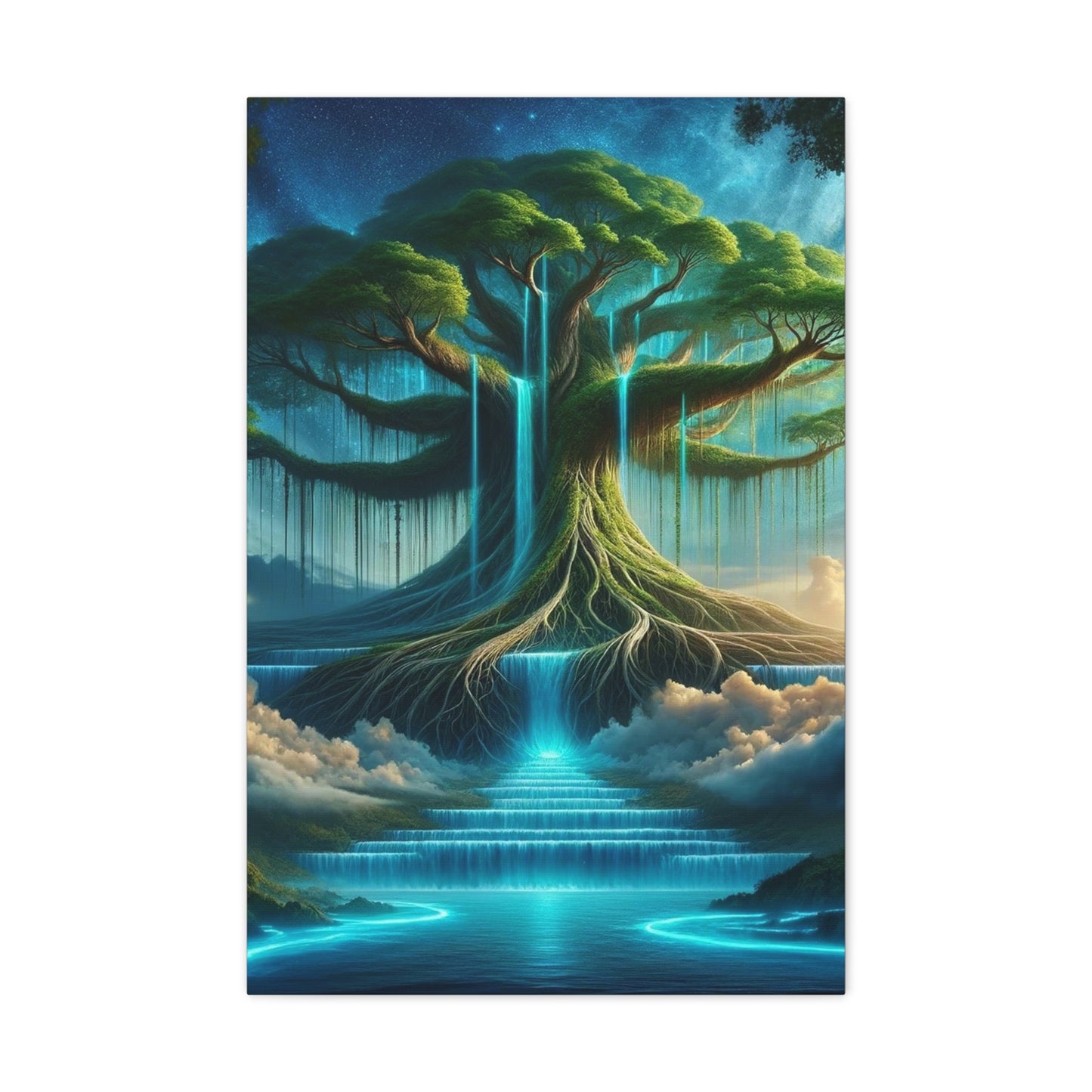 Trees of Light Art Canvas Ed. 6