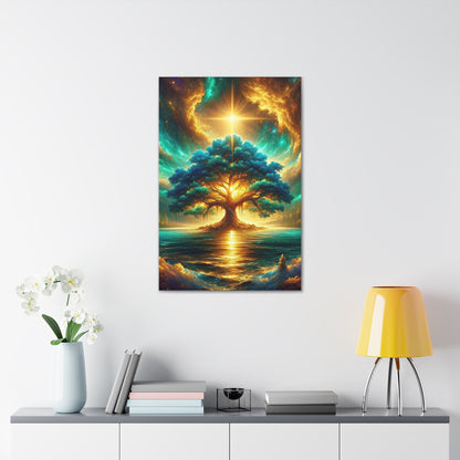 Trees of Light Art Canvas Ed. 10