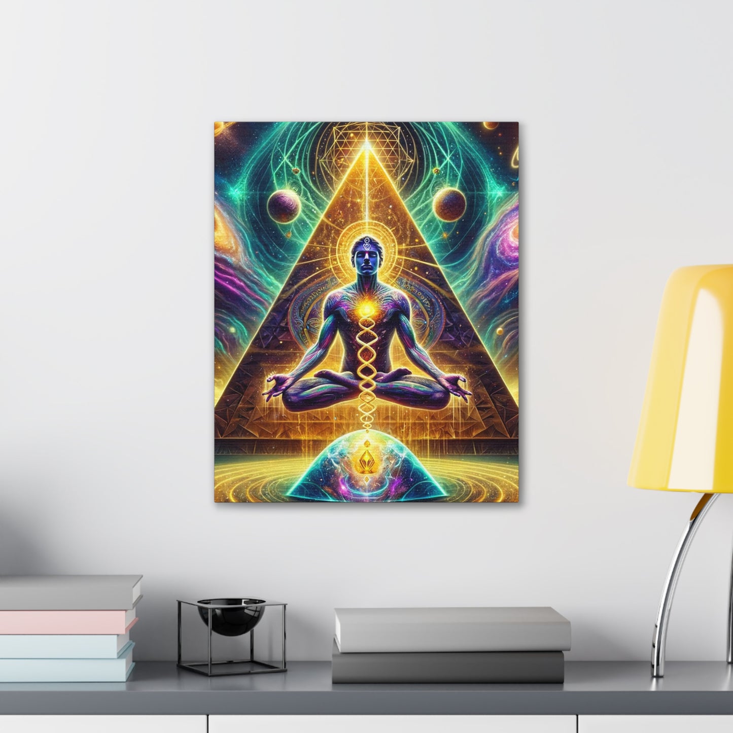 Quantum Entanglement Art Canvas Ed. 11