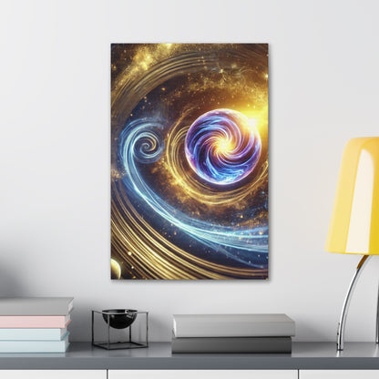 Energetic Orbs Art Canvas Ed. 15