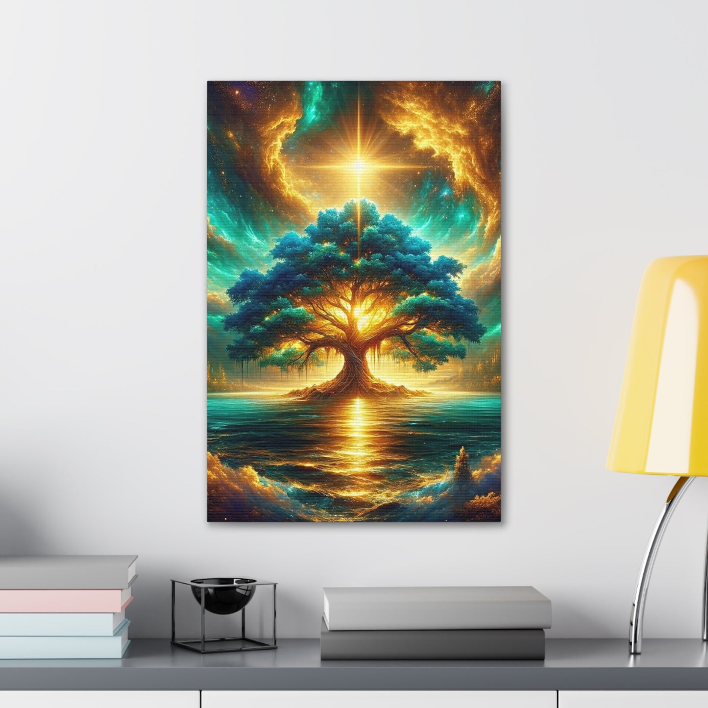 Trees of Light Art Canvas Ed. 10