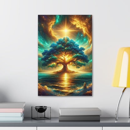 Trees of Light Art Canvas Ed. 10