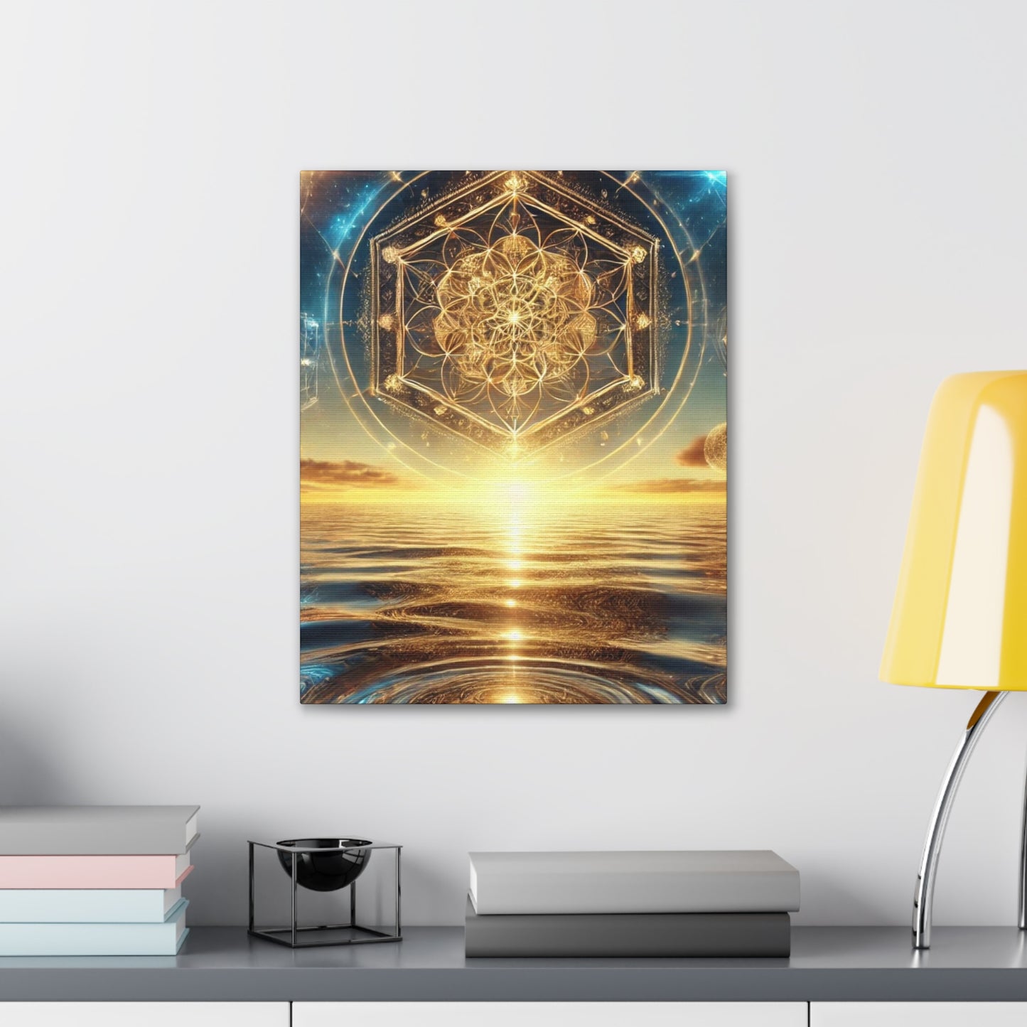 Sacred Geometry Art Canvas Ed. 96