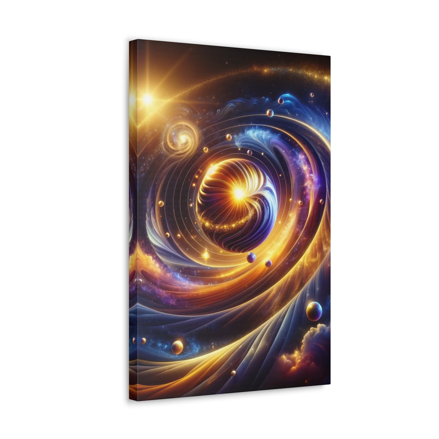 Energetic Orbs Art Canvas Ed. 5