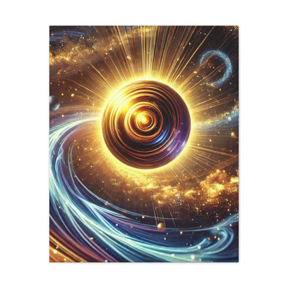 Energetic Orbs Art Canvas Ed. 4