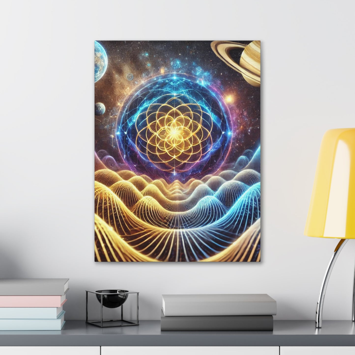 Sacred Geometry Art Canvas Ed. 9