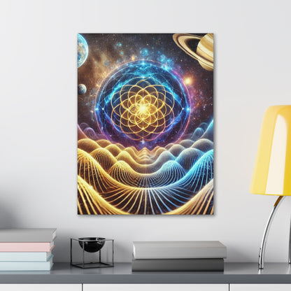 Sacred Geometry Art Canvas Ed. 9