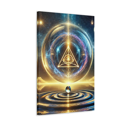 Sacred Geometry Art Canvas Ed. 33