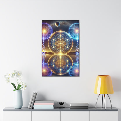 Sacred Geometry Art Canvas Ed. 17