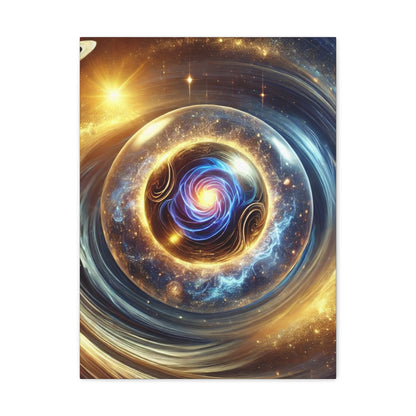 Energetic Orbs Art Canvas Ed. 14