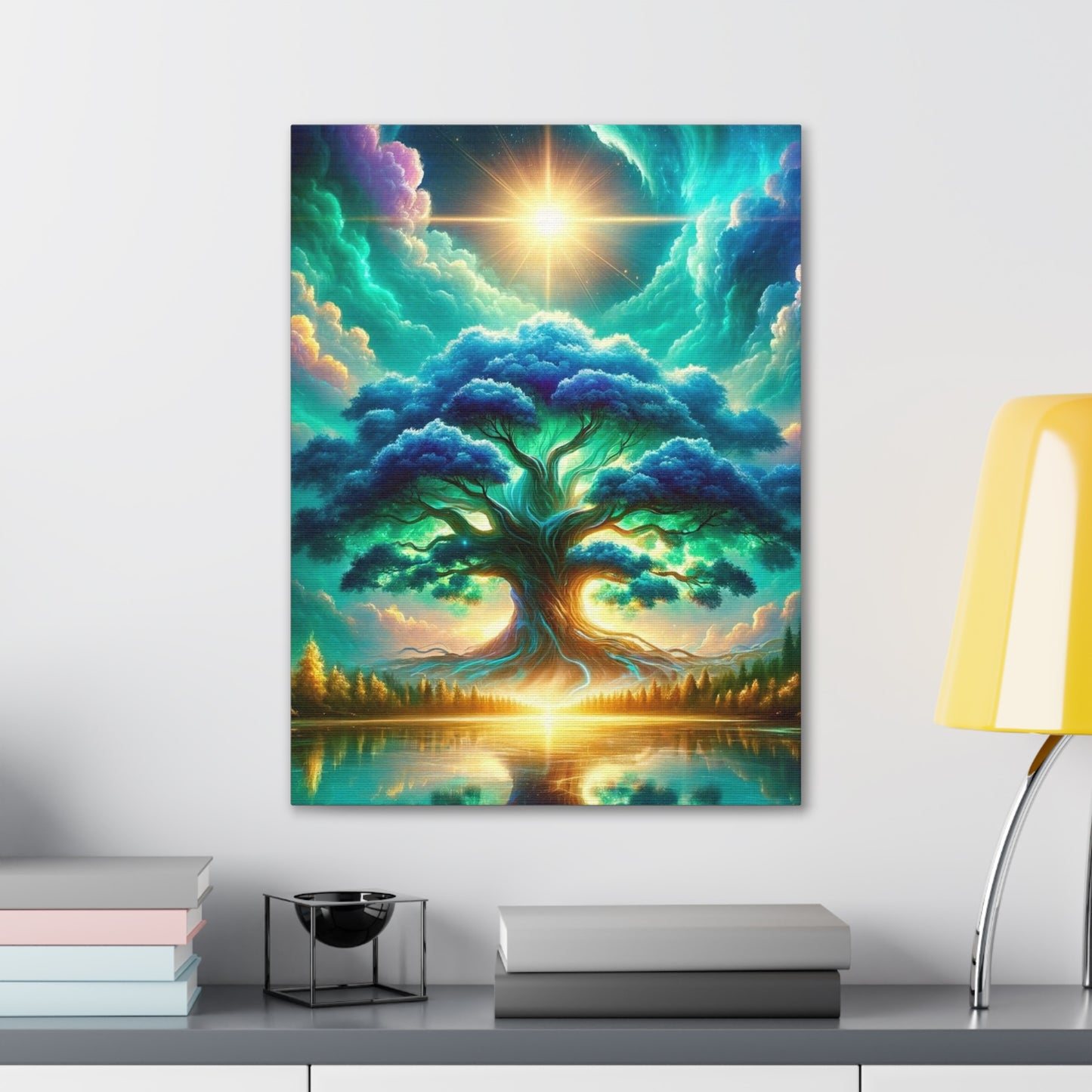 Trees of Light Art Canvas Ed. 13