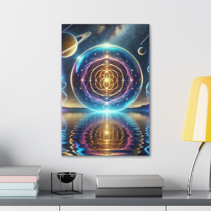 Sacred Geometry Art Canvas Ed. 16