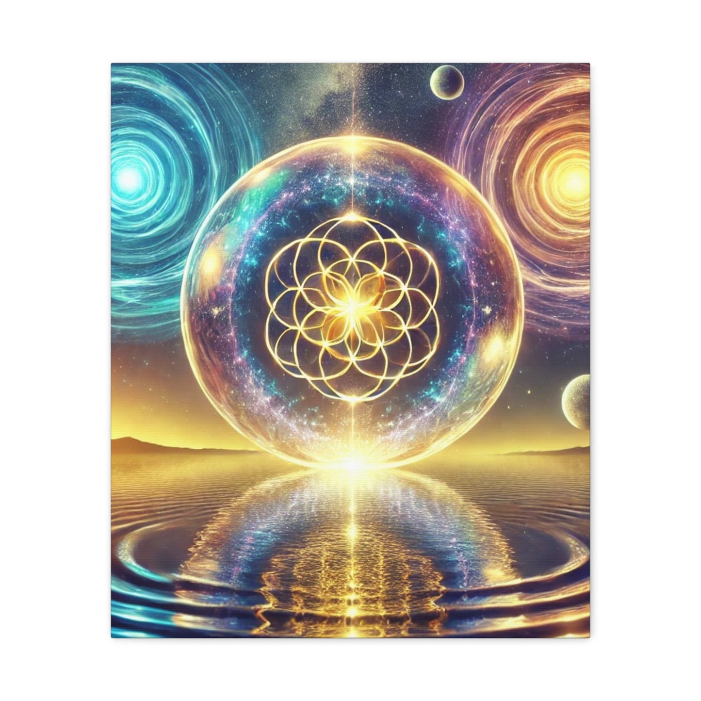 Sacred Geometry Art Canvas Ed. 13