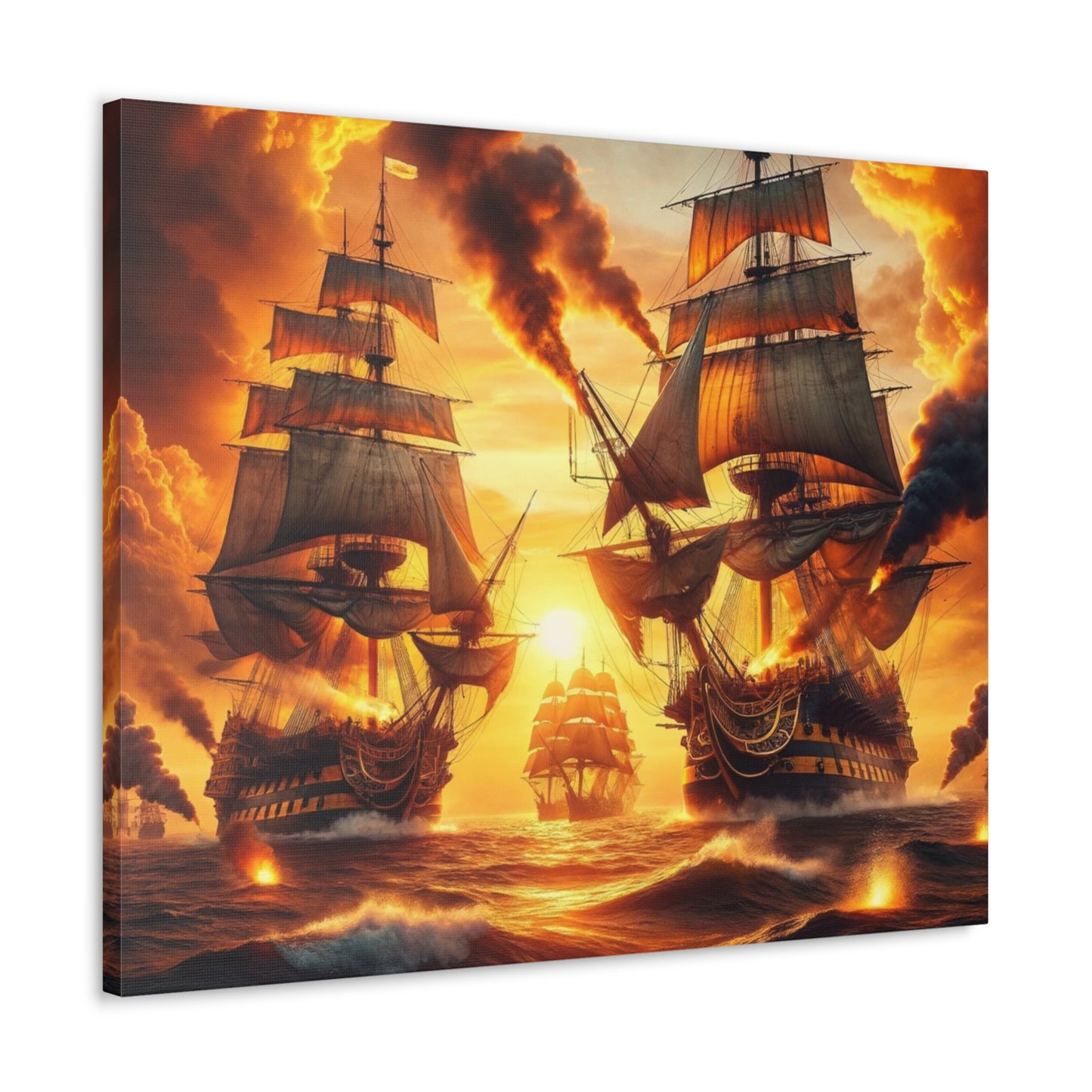 Voyage & Conquest Art Canvas Ed. 2