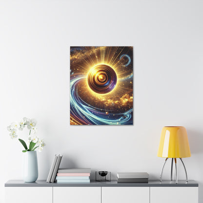 Energetic Orbs Art Canvas Ed. 4