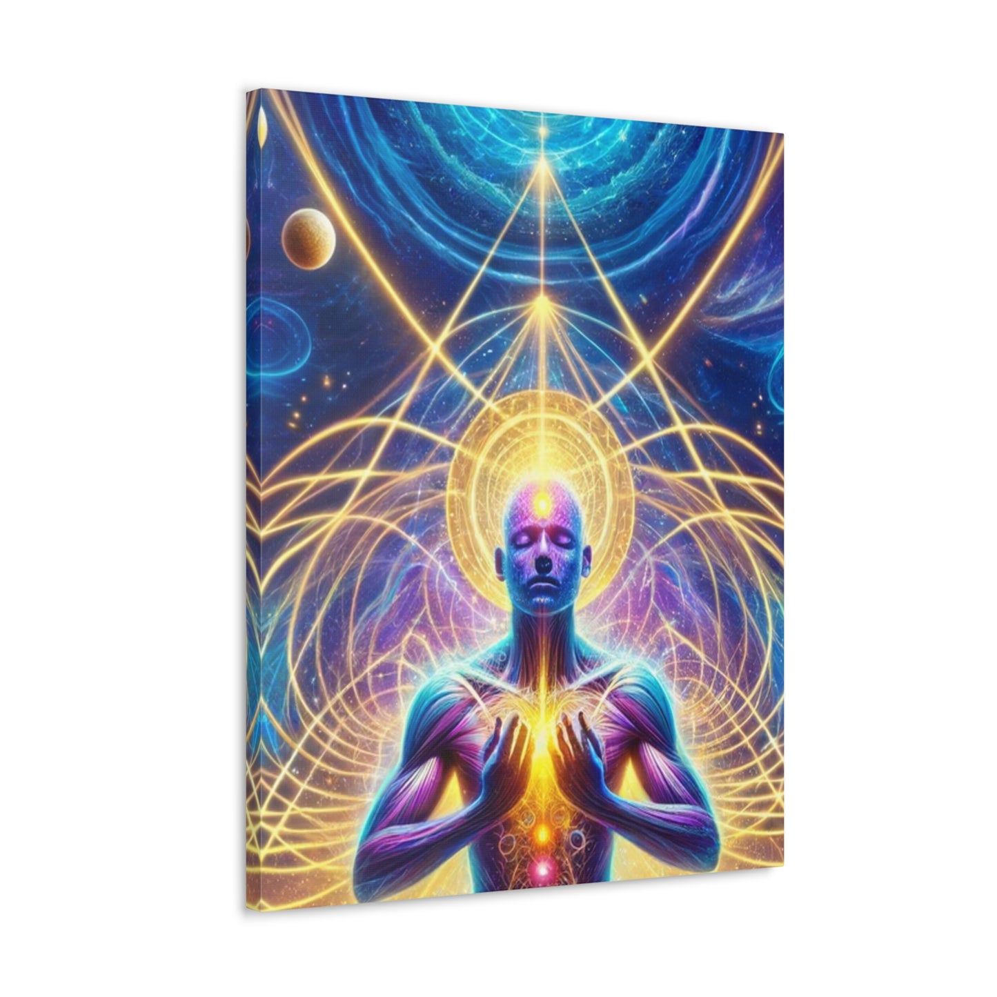 Quantum Entanglement Art Canvas Ed. 26