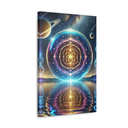 Sacred Geometry Art Canvas Ed. 16