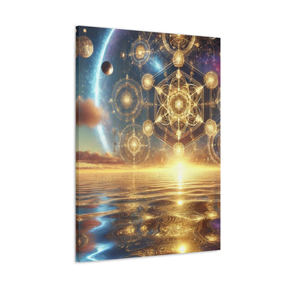 Sacred Geometry Art Canvas Ed. 94