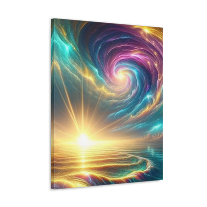 Serene Ocean Art Canvas Ed. 6