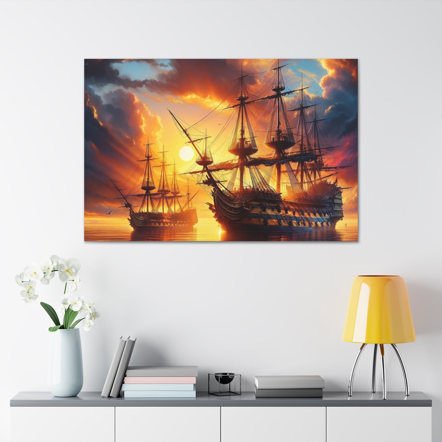 Voyage & Conquest Art Canvas Ed. 20