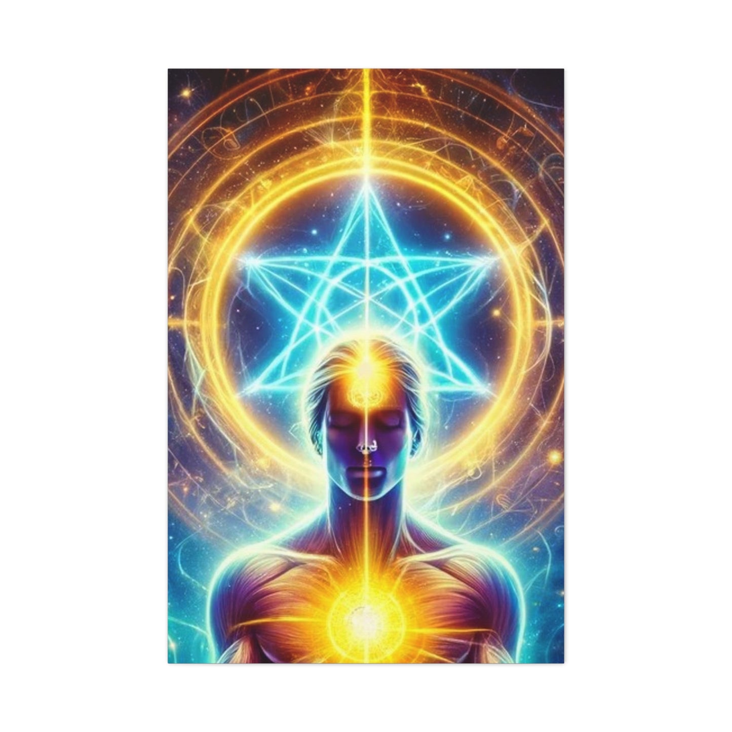 Divine Intelligence Art Canvas Ed. 16