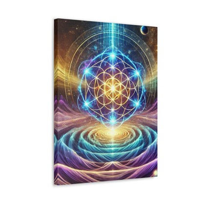 Sacred Geometry Art Canvas Ed. 4