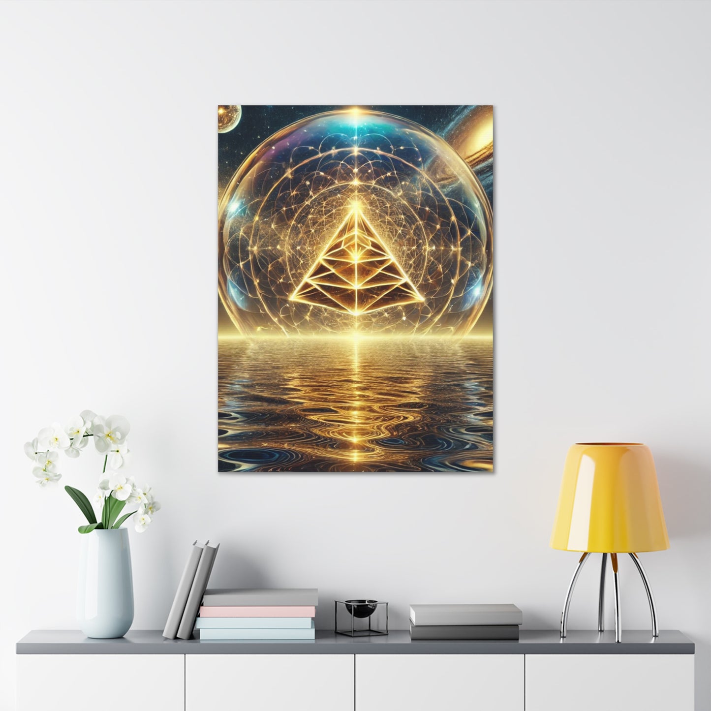 Sacred Geometry Art Canvas Ed. 42