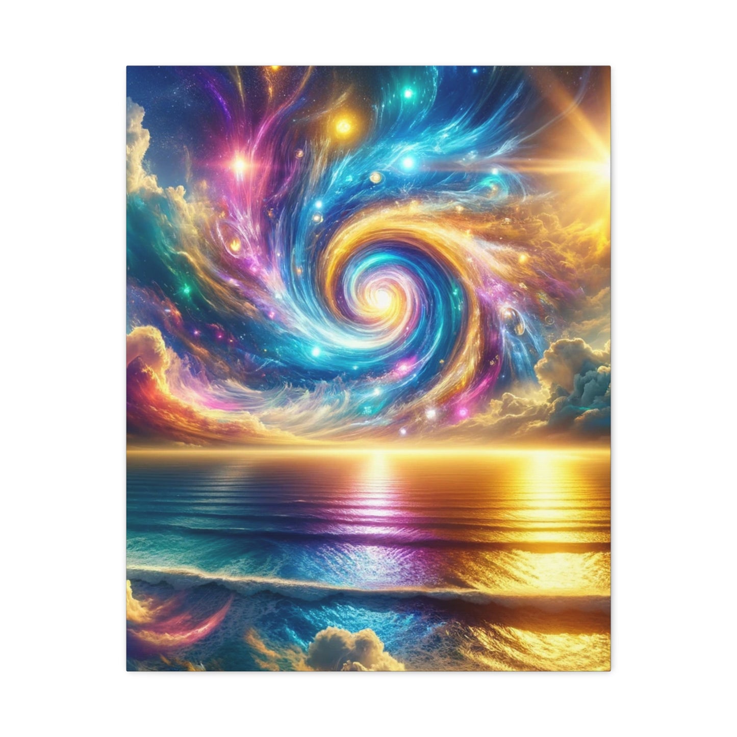 Serene Ocean Art Canvas Ed. 14