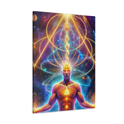 Quantum Entanglement Art Canvas Ed. 9