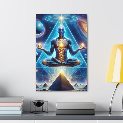 Quantum Entanglement Art Canvas Ed. 23