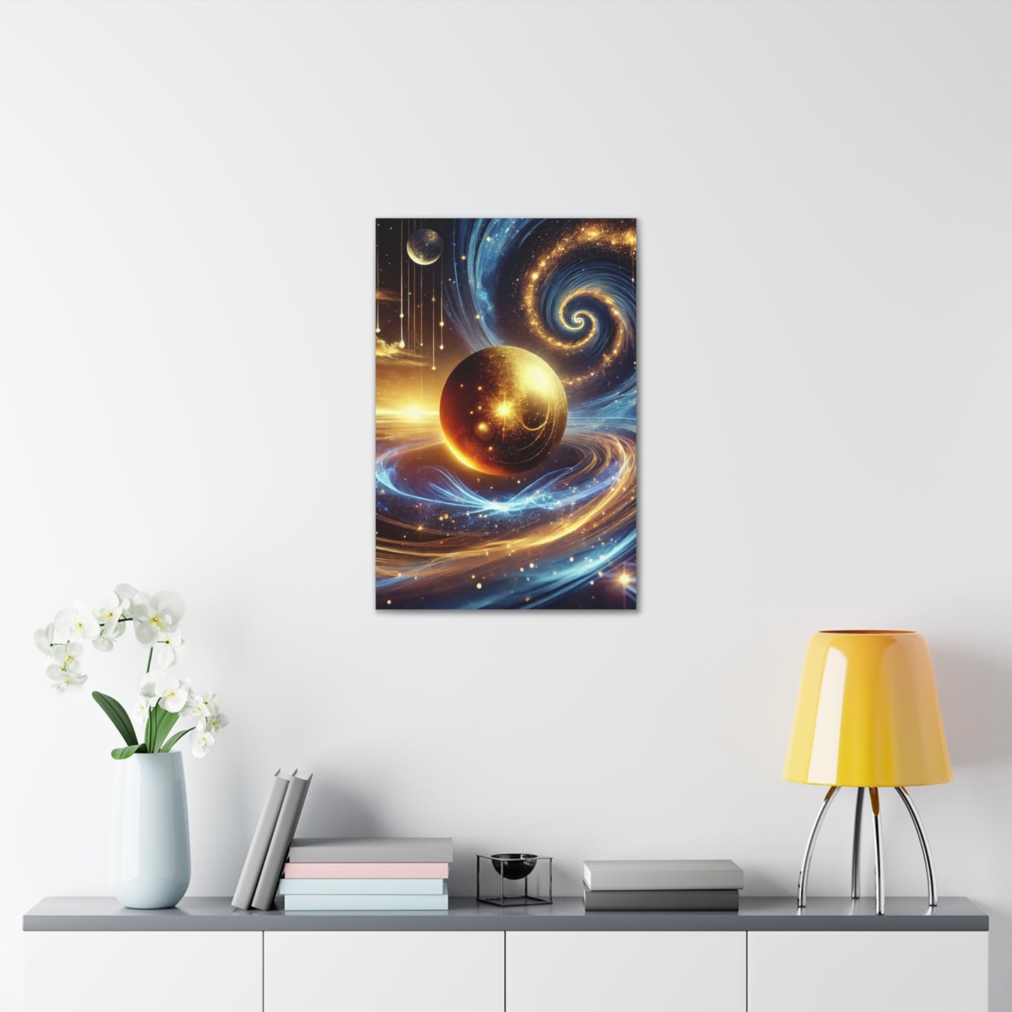 Energetic Orbs Art Canvas Ed. 6