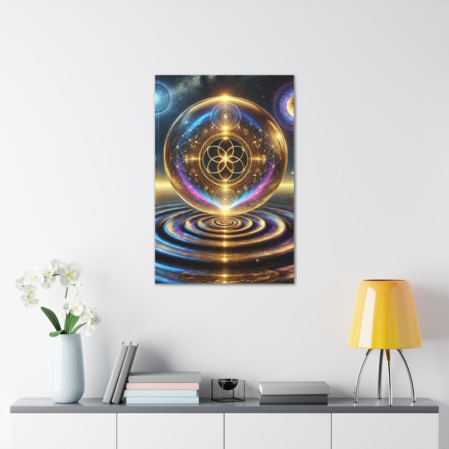 Sacred Geometry Art Canvas Ed. 26