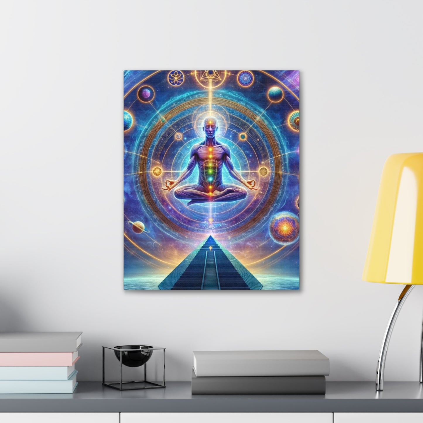 Quantum Entanglement Art Canvas Ed. 34