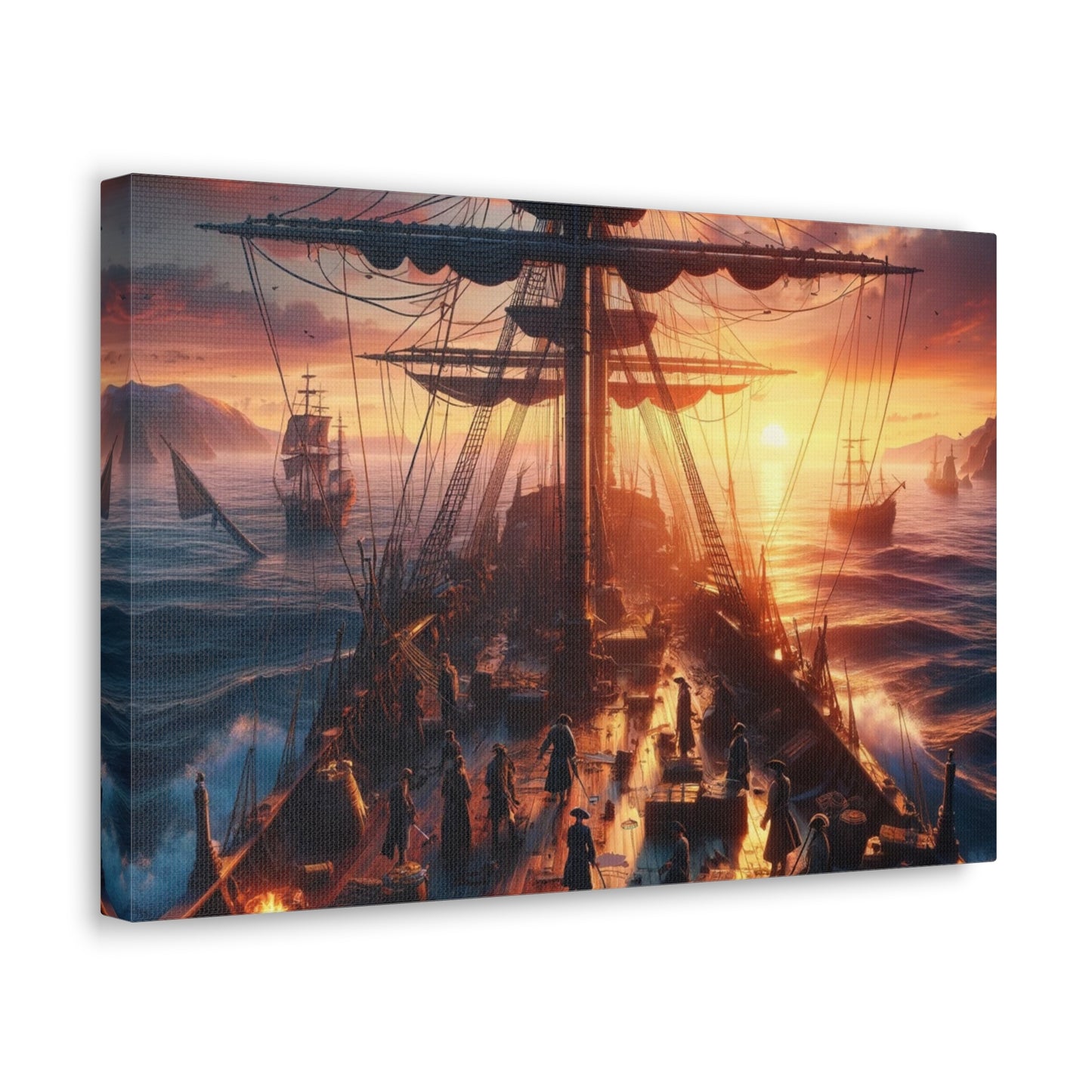 Voyage & Conquest Art Canvas Ed. 5