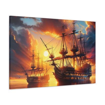 Voyage & Conquest Art Canvas Ed. 20