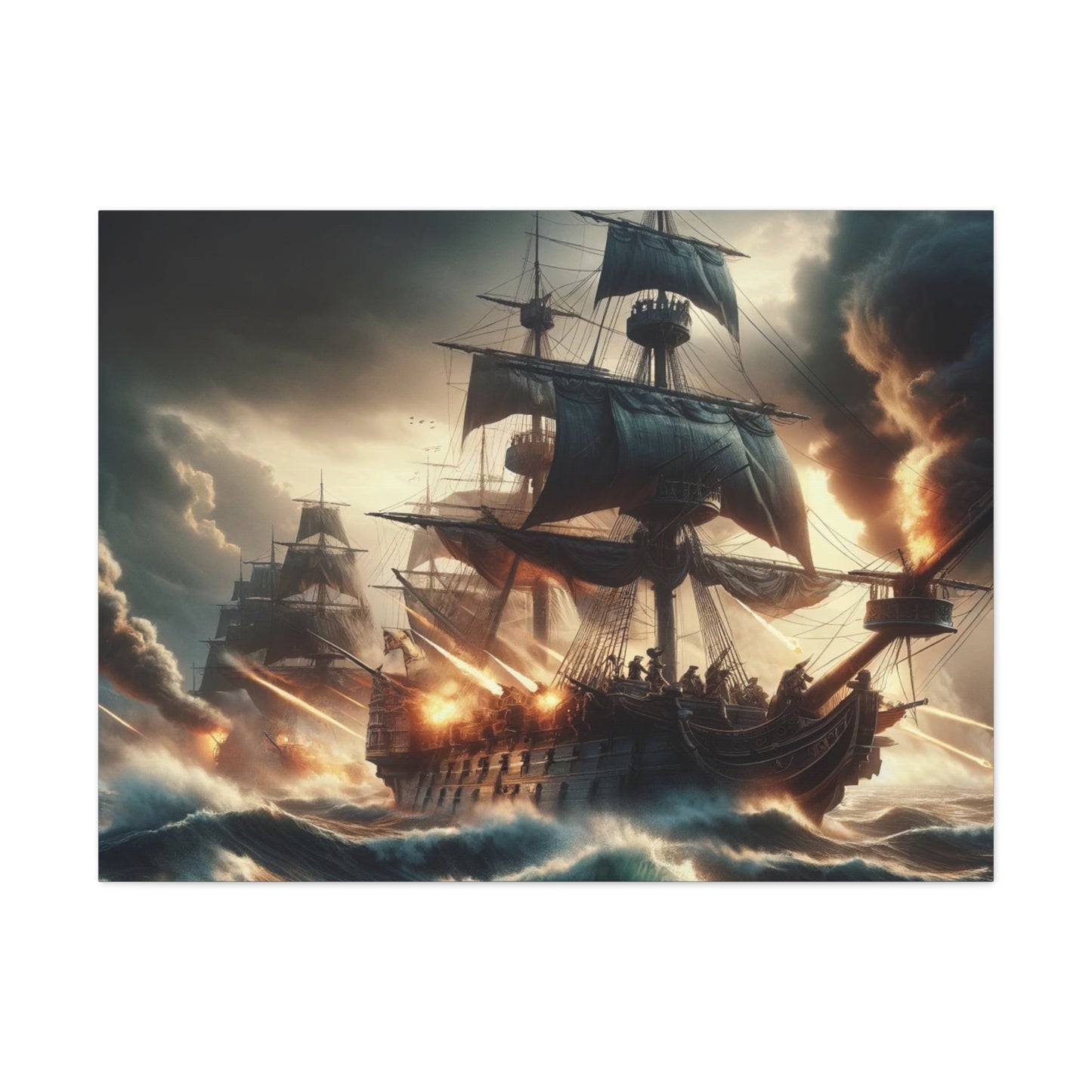 Voyage & Conquest Art Canvas Ed. 1