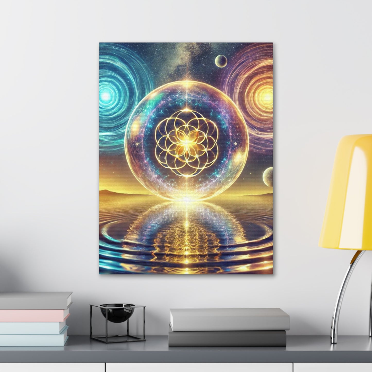 Sacred Geometry Art Canvas Ed. 13