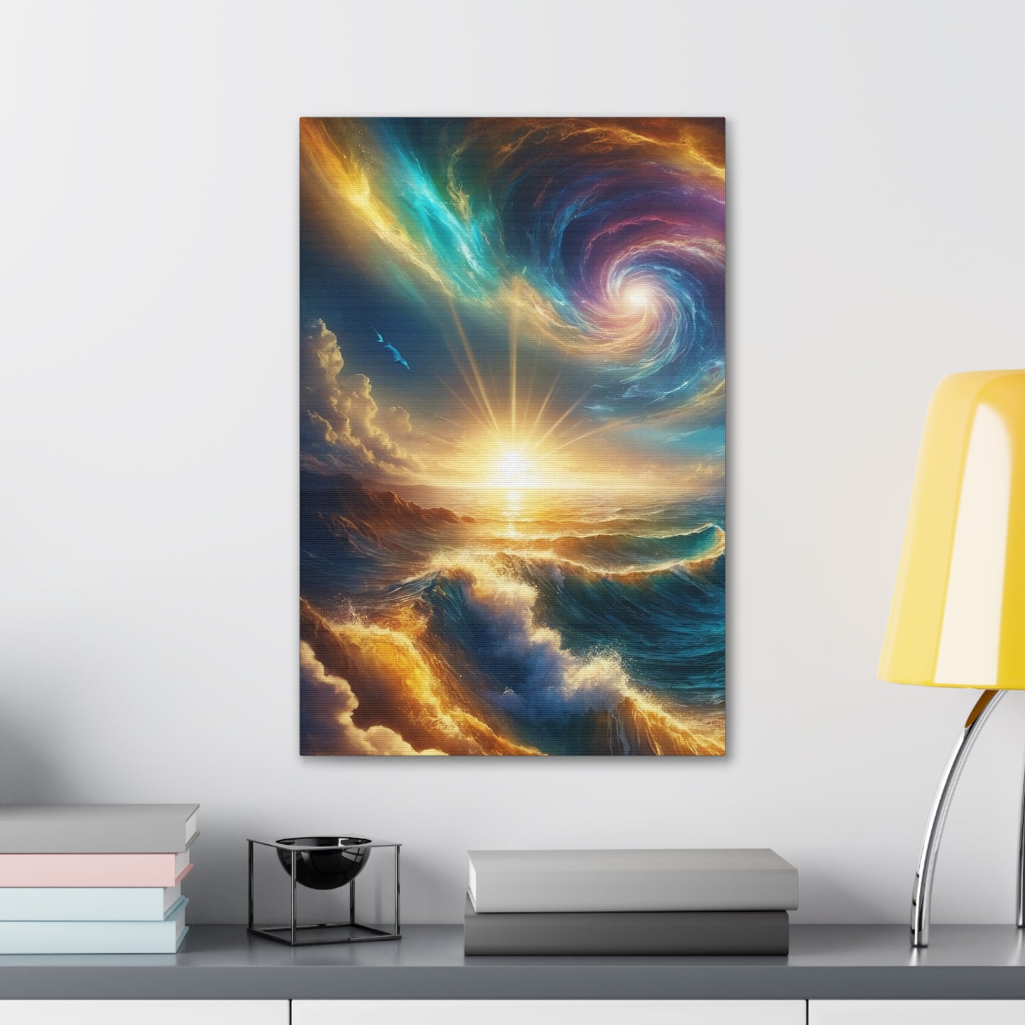 Serene Ocean Art Canvas Ed. 1