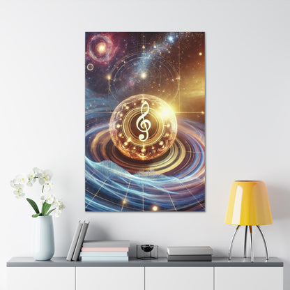 Sacred Geometry Art Canvas Ed. 63