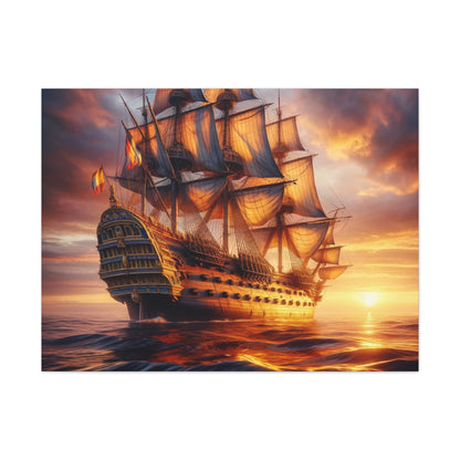 Voyage & Conquest Art Canvas Ed. 19