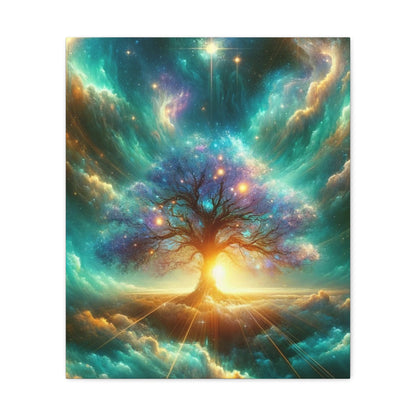 Trees of Light Art Canvas Ed. 16